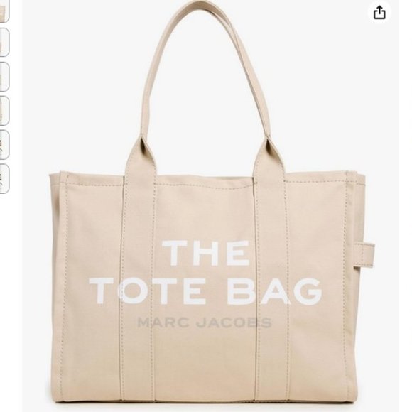 Handbags - Marc Jacobs Women's The Large Tote Bag, Beige, Tan, One Size …